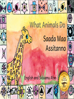 cover image of What Animals Do